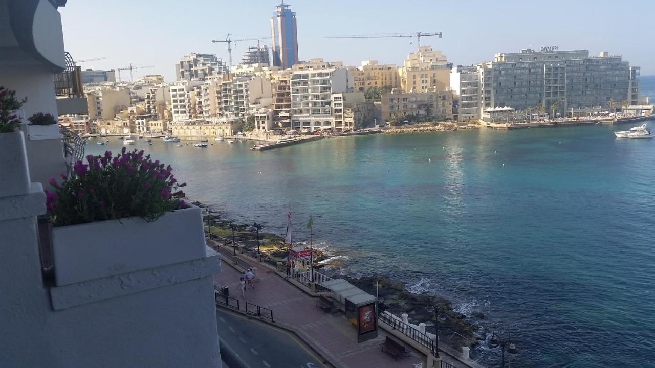 St Julians' Sea Front, Spectacular View, Apartment San Ġiljan Kültér fotó